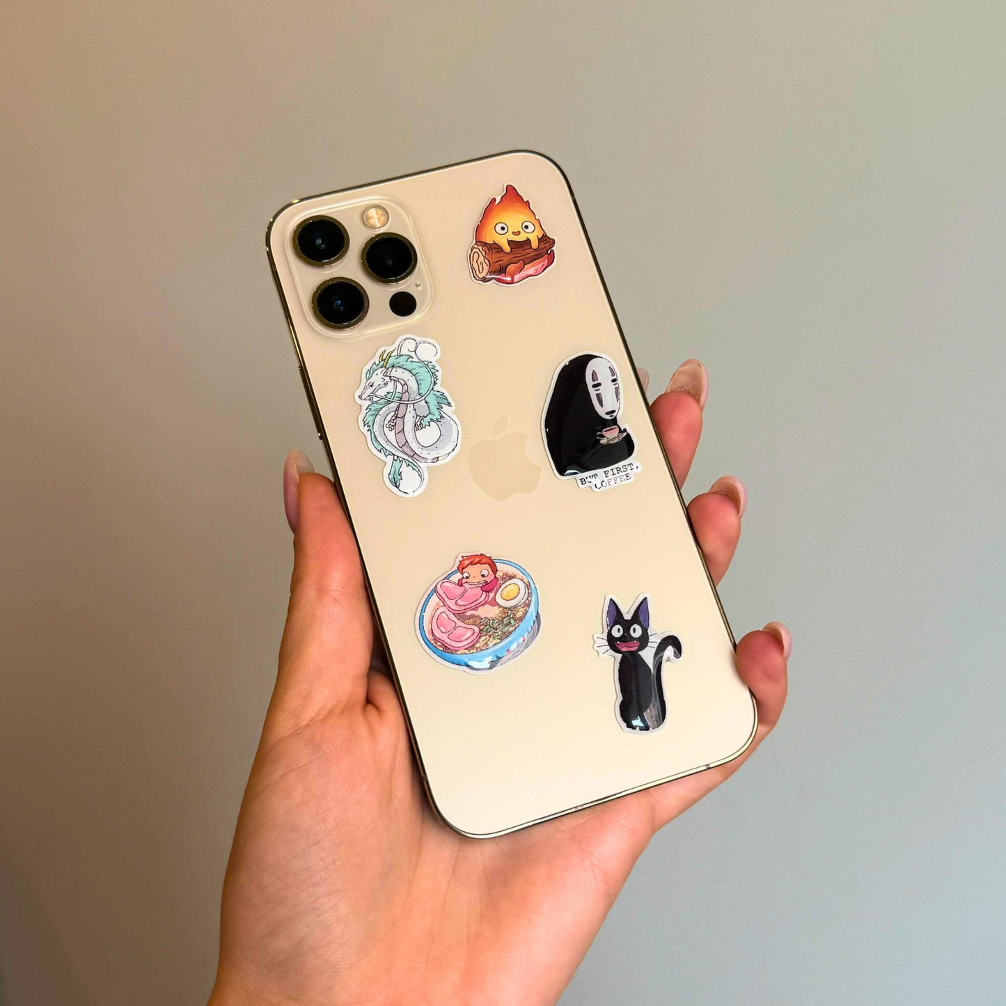 3D Miyazaki sticker pack მოცულობითი სტიკერები