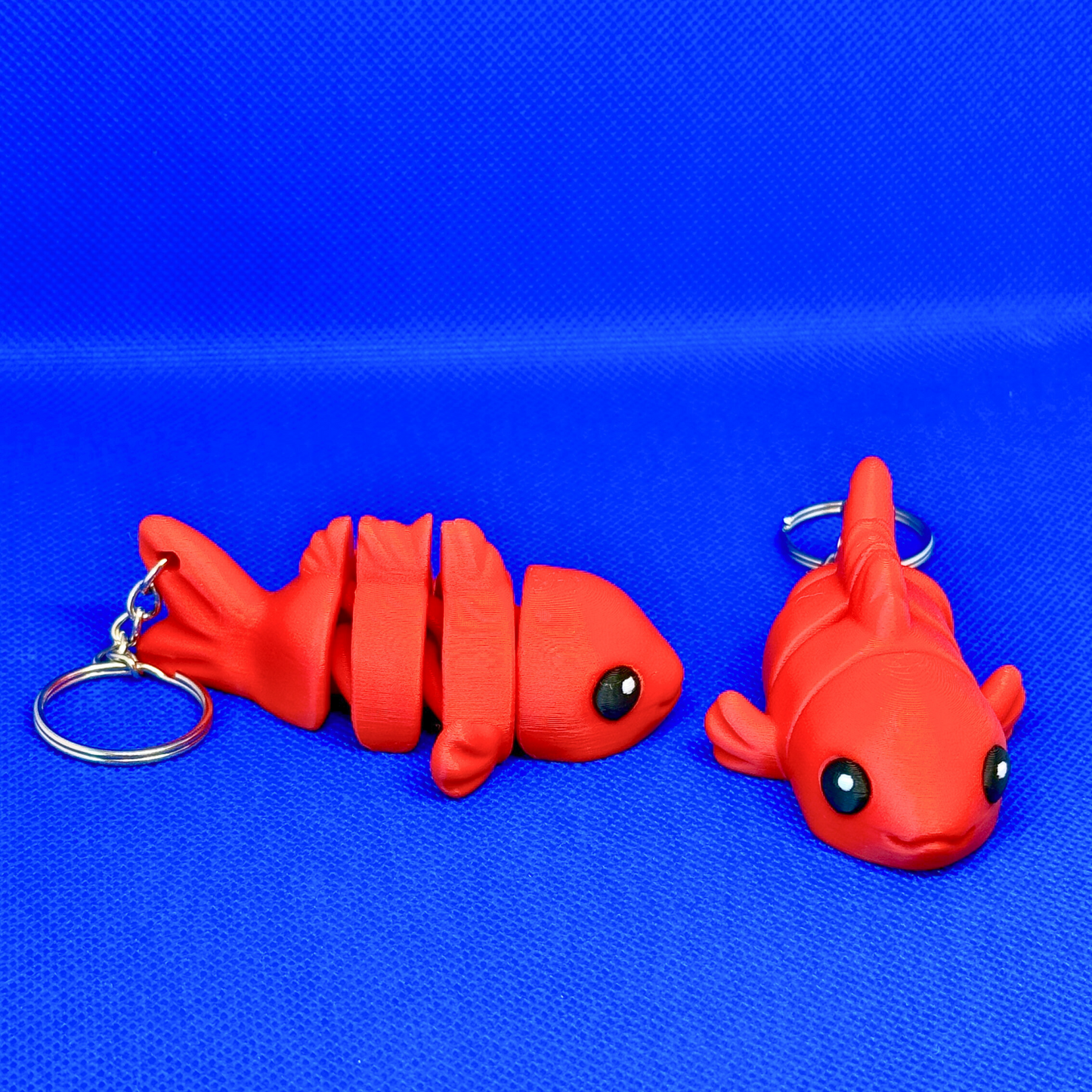 3D დაბეჭდილი თევზი ბრელოკი / 3D Printed Fish Keychain