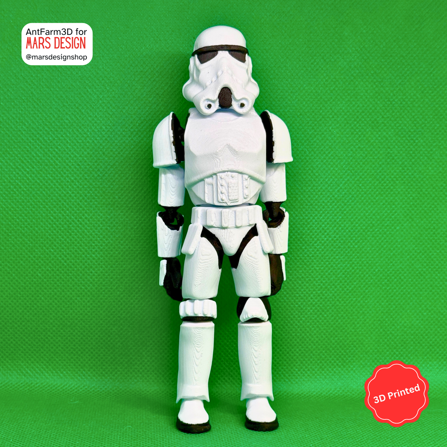 ๐ก๏ธ 3D แแแแแญแแแแ แกแแแแแแจแ แจแขแแ แแขแ แฃแแแ แ / 3D Printed Toy Stormtrooper