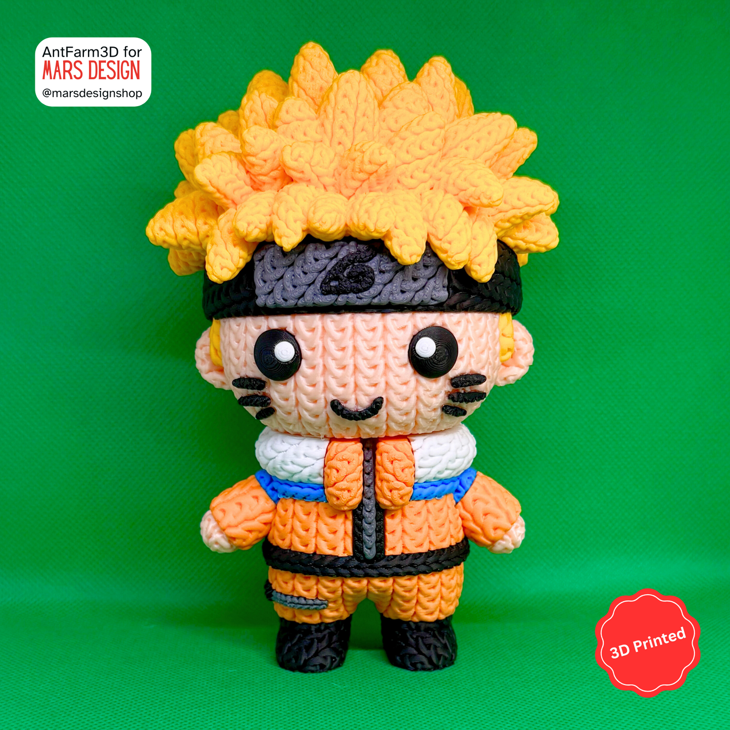 ⚔️ 3D დაბეჭდილი ნარუტო / 3D Printed Naruto