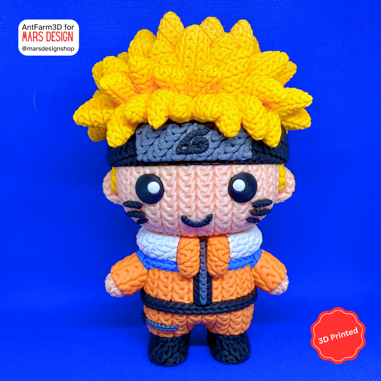 ⚔️ 3D დაბეჭდილი ნარუტო / 3D Printed Naruto