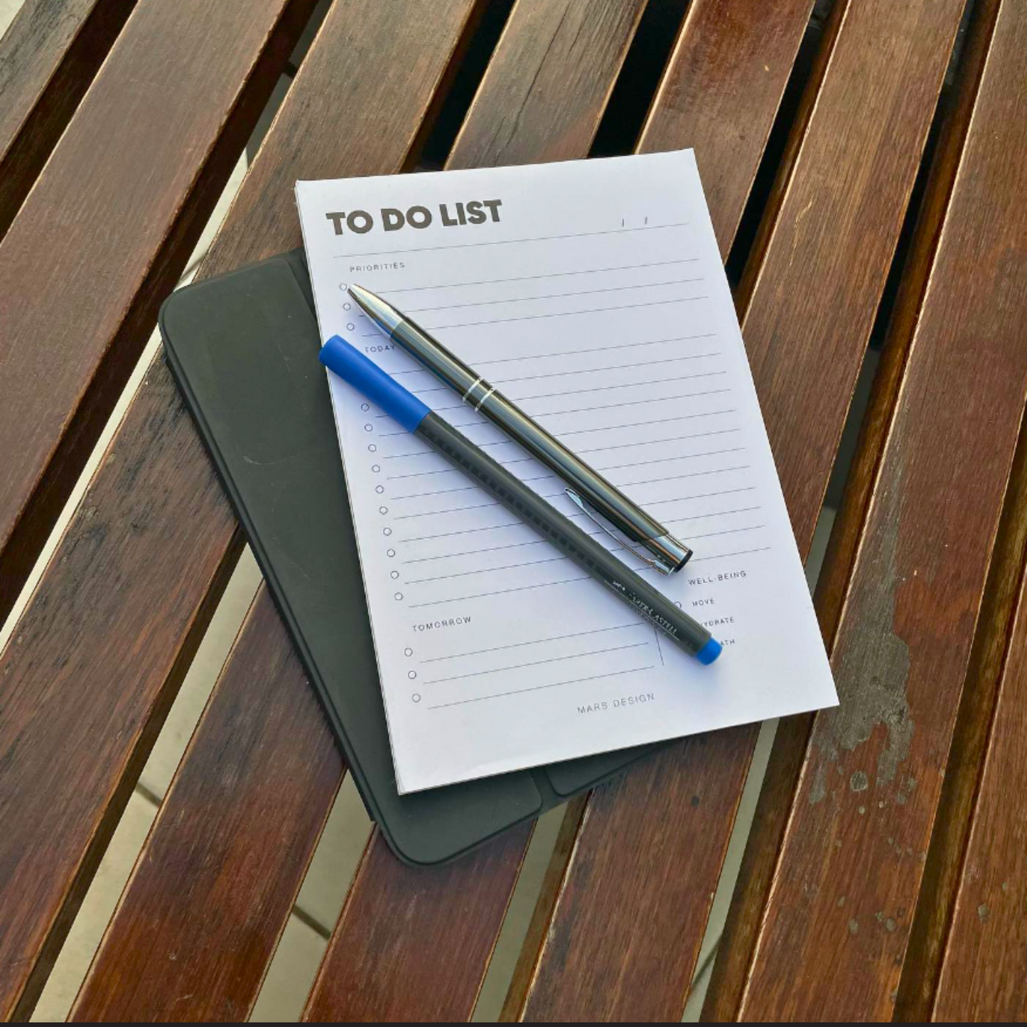 To do დასაგეგმი ბლოკნოტი