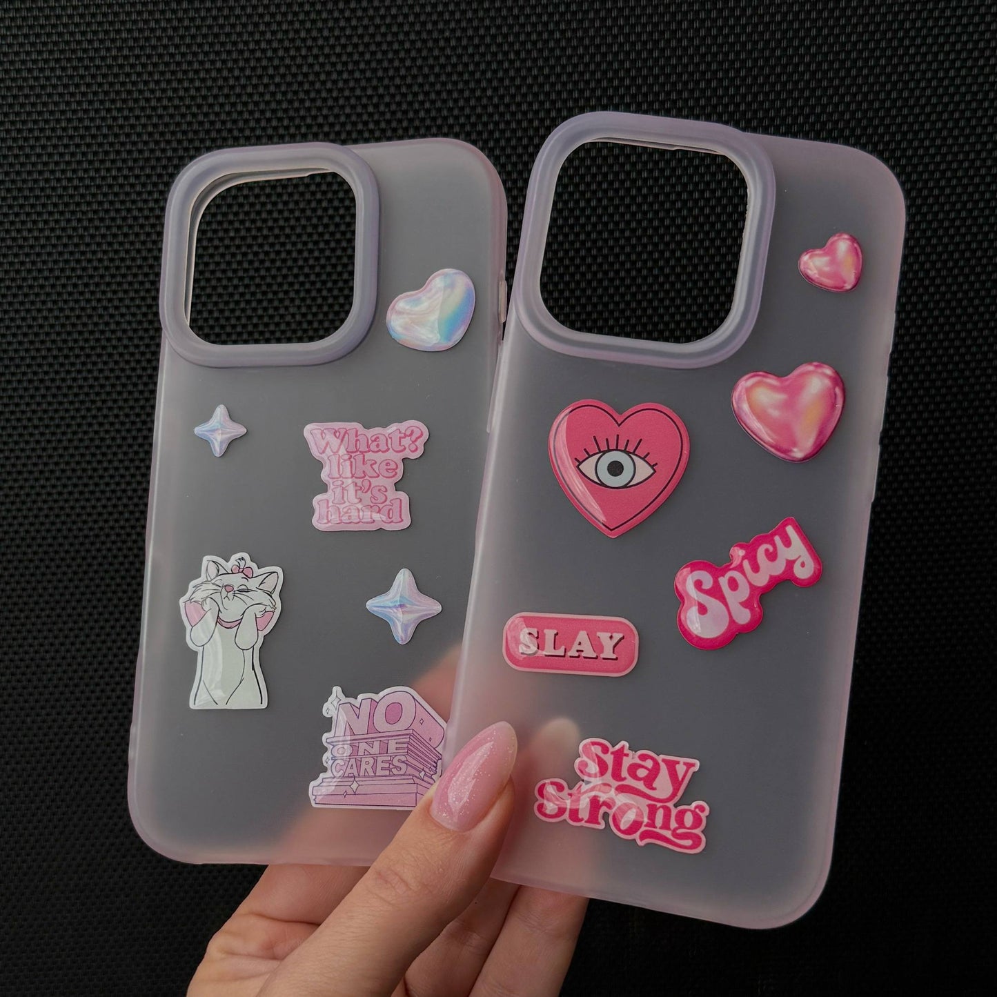 3D No One Cares sticker pack - მოცულობითი სტიკერები 6ც