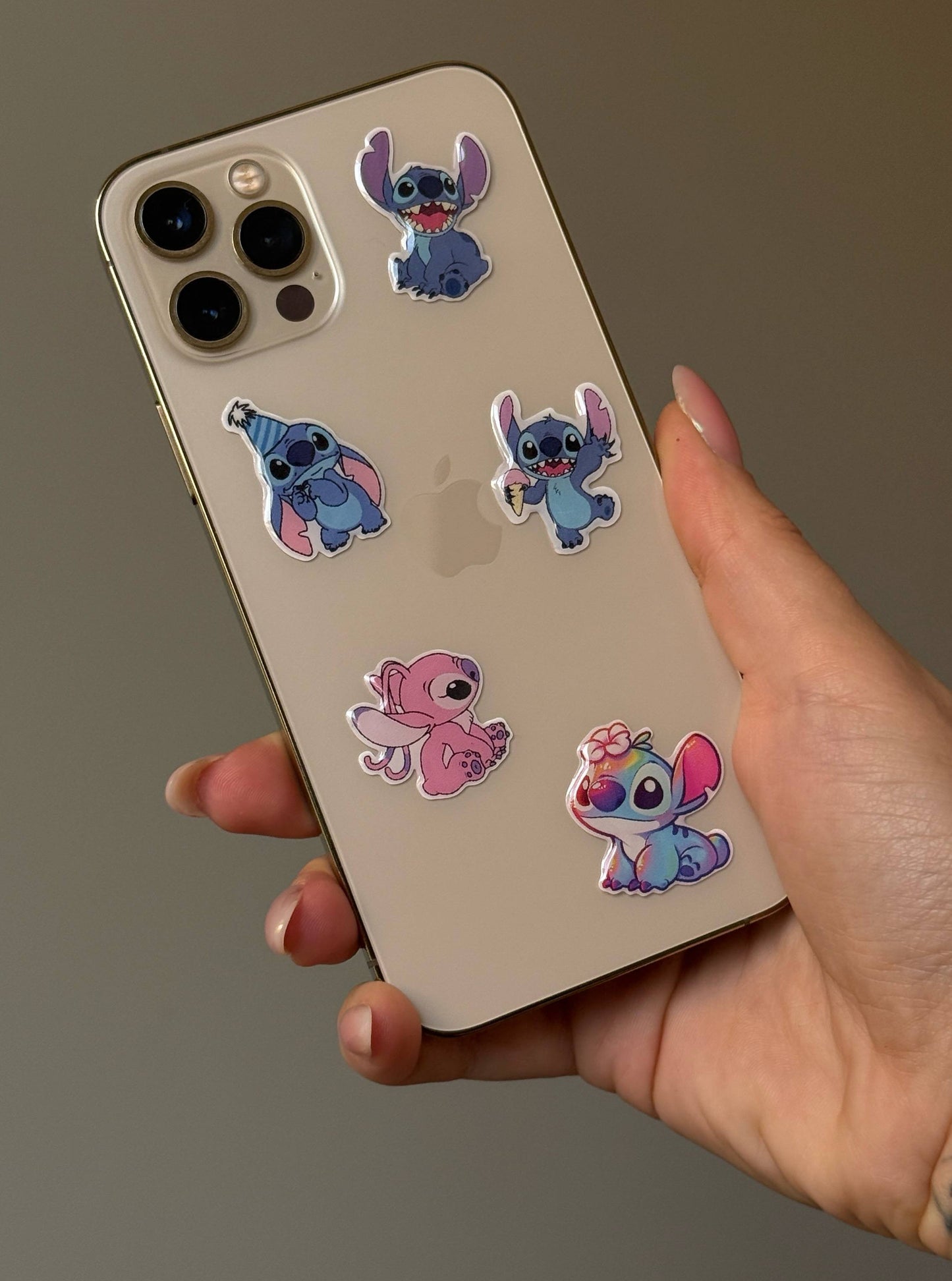 3D Stitch & Angel sticker pack ლილო და სტიჩი 3D მოცულობითი სტიკერები 5ც