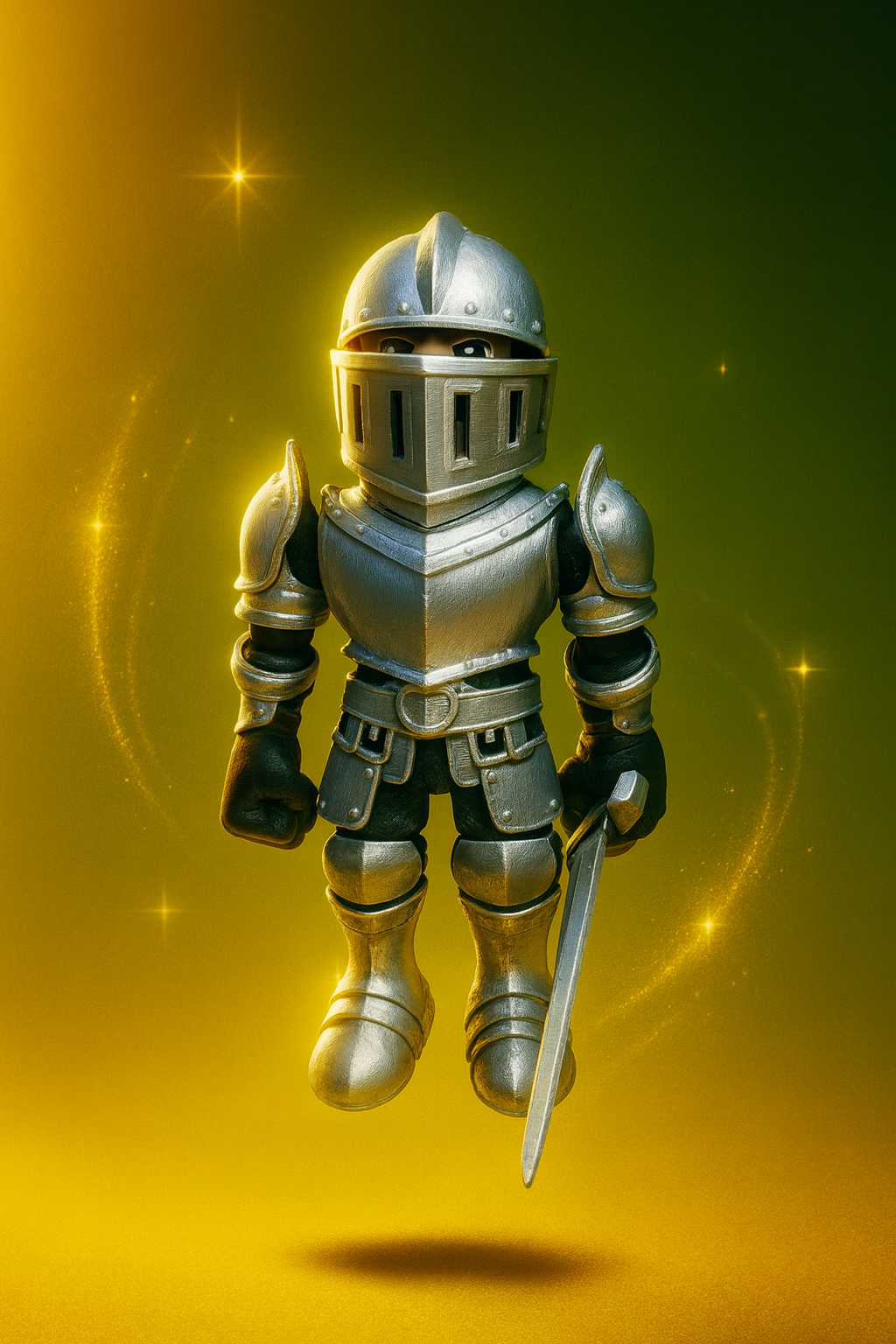 ⚔️ 3D დაბეჭდილი სათამაშო რაინდი / 3D Printed Toy Knight