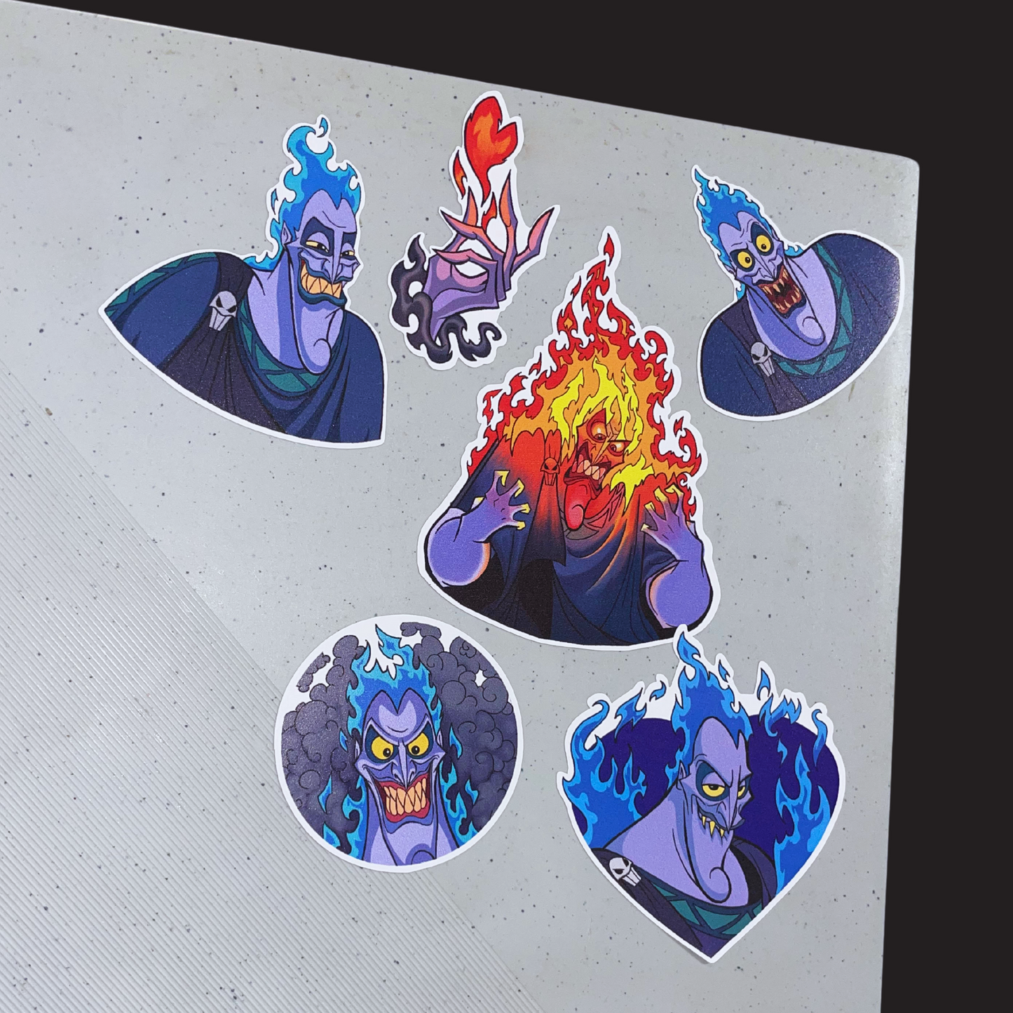 Hades სტიკერების შეკვრა 6ც