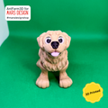 🐶 3D დაბეჭდილი სათამაშო ძაღლი ლაბრადორი / 3D Printed Toy Dog Labrador Retriever