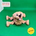 🐶 3D დაბეჭდილი სათამაშო ძაღლი ლაბრადორი / 3D Printed Toy Dog Labrador Retriever