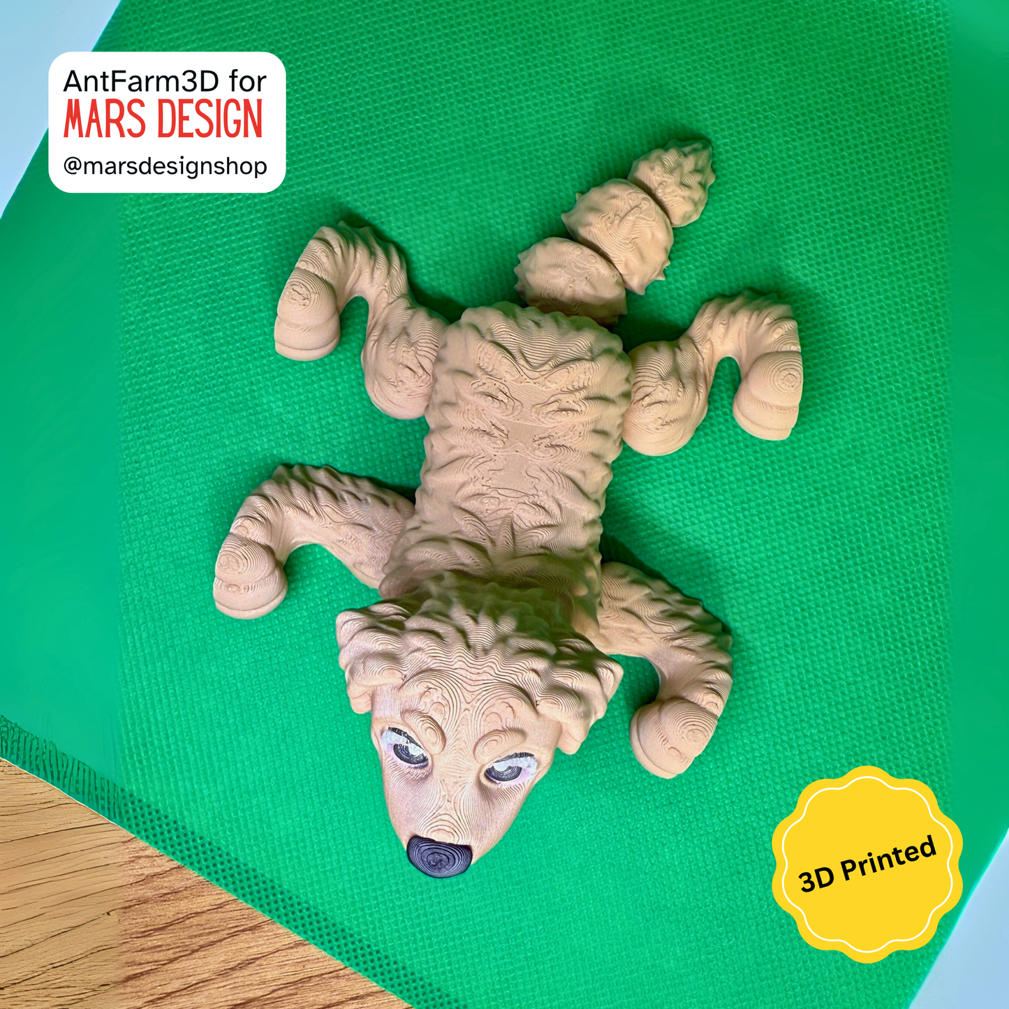 🐶 3D დაბეჭდილი სათამაშო ძაღლი ლაბრადორი / 3D Printed Toy Dog Labrador Retriever