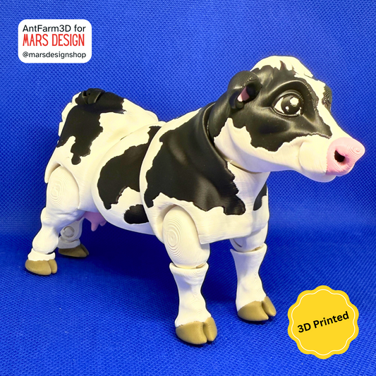 🐄 3D დაბეჭდილი სათამაშო ძროხა / 3D Printed Toy Cow