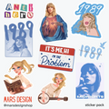Taylor Swift სტიკერების შეკვრა 12ც