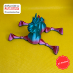 🌈 3D დაბეჭდილი სათამაშო მარტორქა / 3D Printed Toy Unicorn