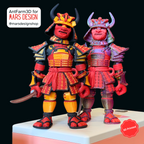 ⚔️ 3D დაბეჭდილი სათამაშო სამურაი / 3D Printed Toy Samurai