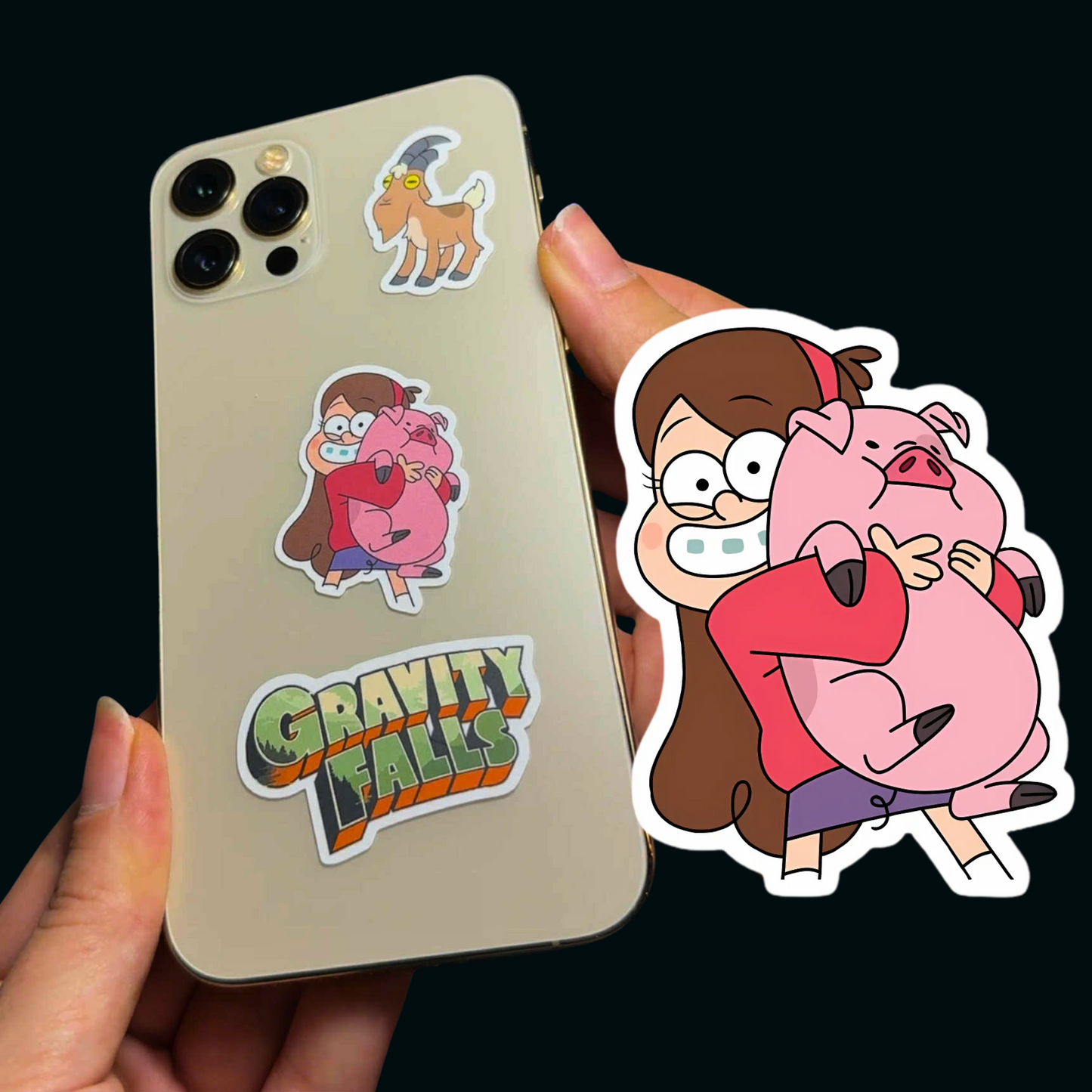 Gravity Falls Sticker Pack / გრავითი ფოლსის სტიკერების ნაკრები 8ც