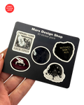 3D WITCHES sticker pack - ალქაჯი მოცულობითი სტიკერების ნაკრები 5ც