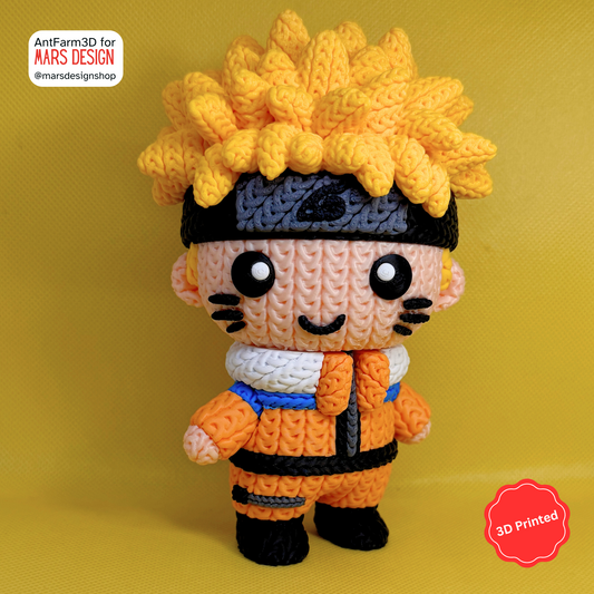 ⚔️ 3D დაბეჭდილი ნარუტო / 3D Printed Naruto