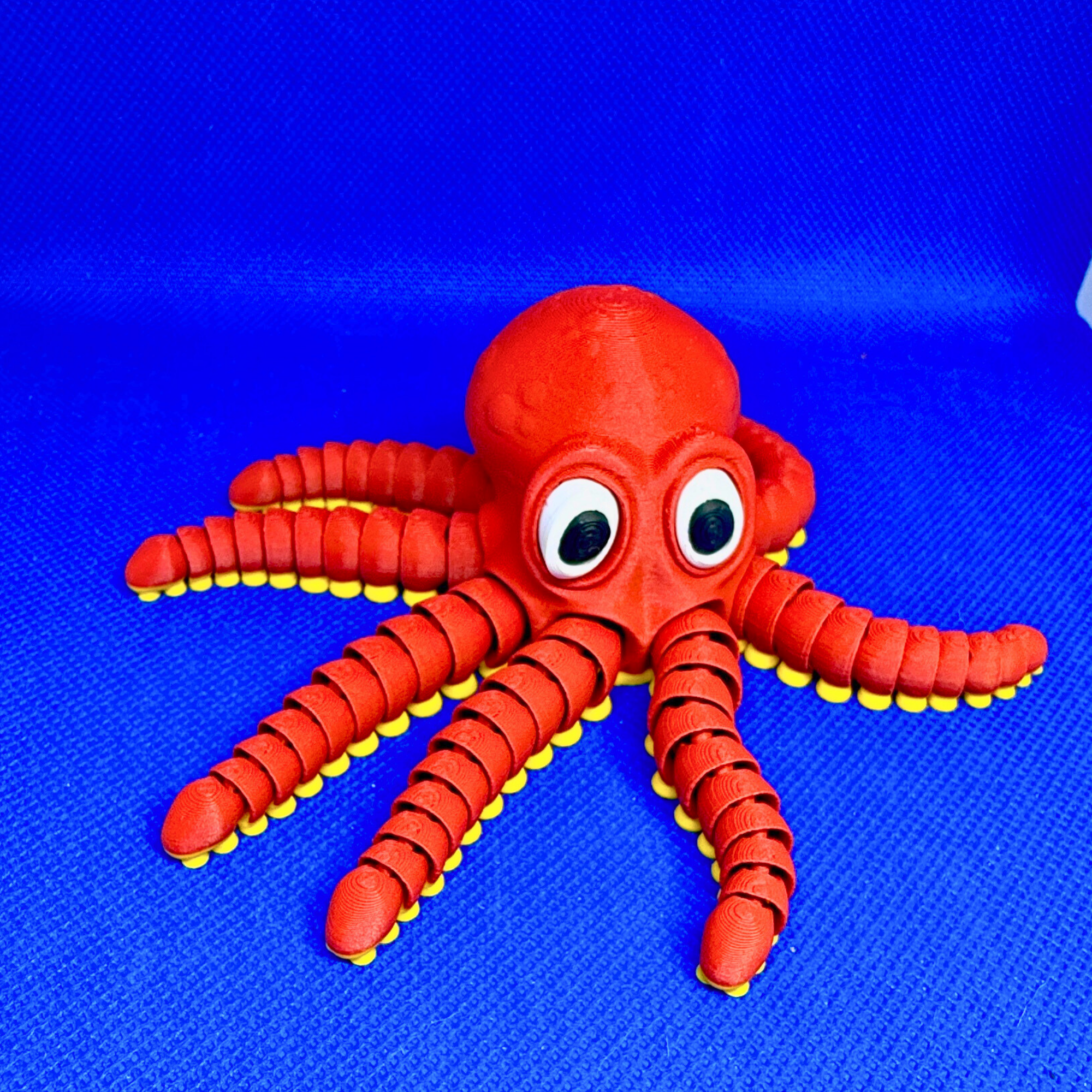 🐙 3D დაბეჭდილი სათამაშო რვაფეხა / 3D Printed Toy Octopus