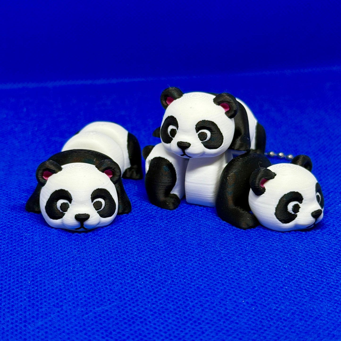 3D დაბეჭდილი პანდა ბრელოკი / 3D Printed Panda Keychain