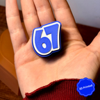 3D დაბეჭდილი 67 ქლიქერი ბრელოკი / 3D Printed 67 Fidget Toy Keychain