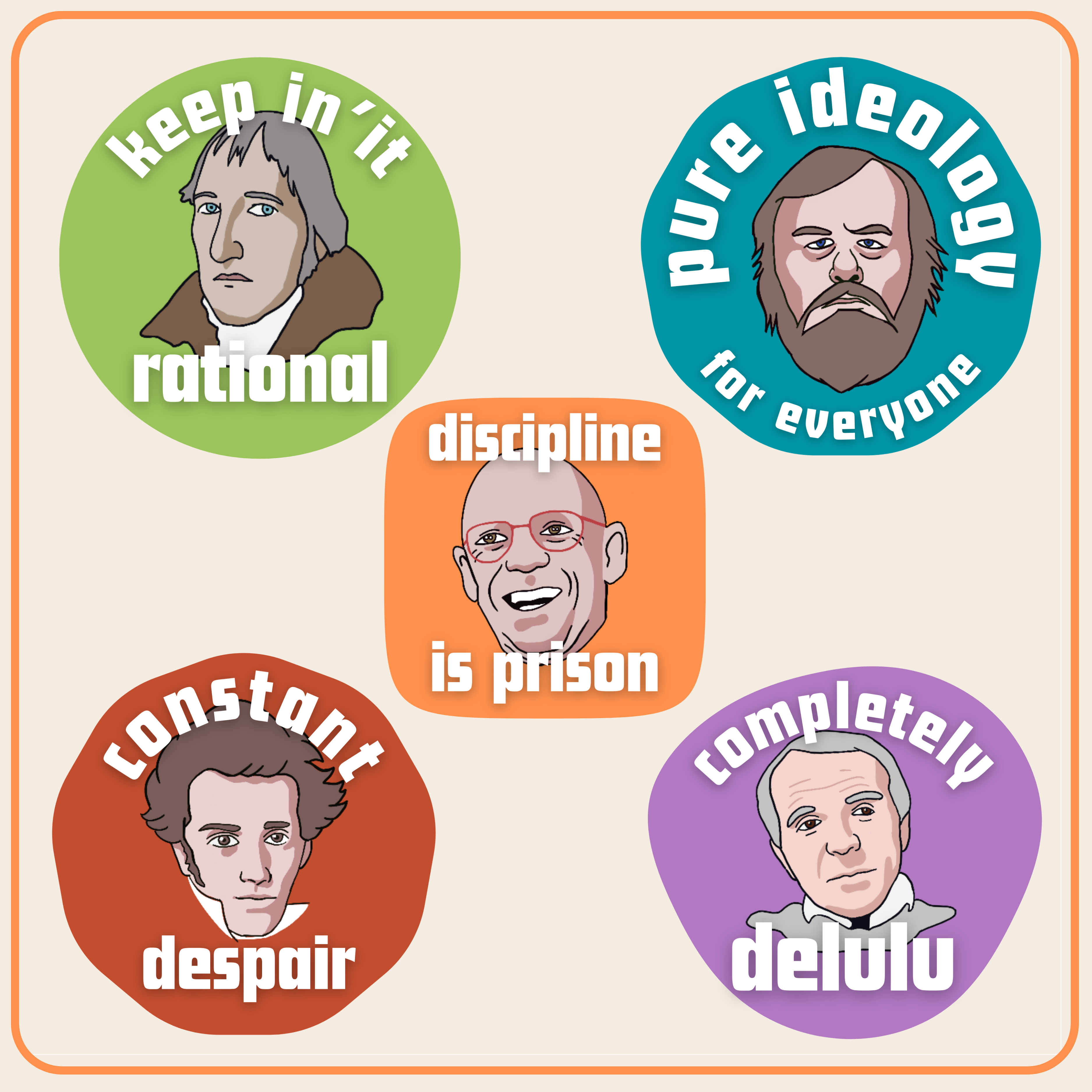 Philosophy სტიკერების შეკვრა