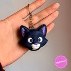 😺🐁 3D დაბეჭდილი ტომი და ჯერი ქლიქერი ბრელოკი / 3D Printed Tom and Jerry Fidget Toy Keychain
