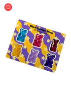 3D Jelly Bears sticker pack - ჟელიბონები მოცულობითი სტიკერების ნაკრები 6ც