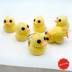3D Printed კვატა ბრელოკი / Duckling Keychain
