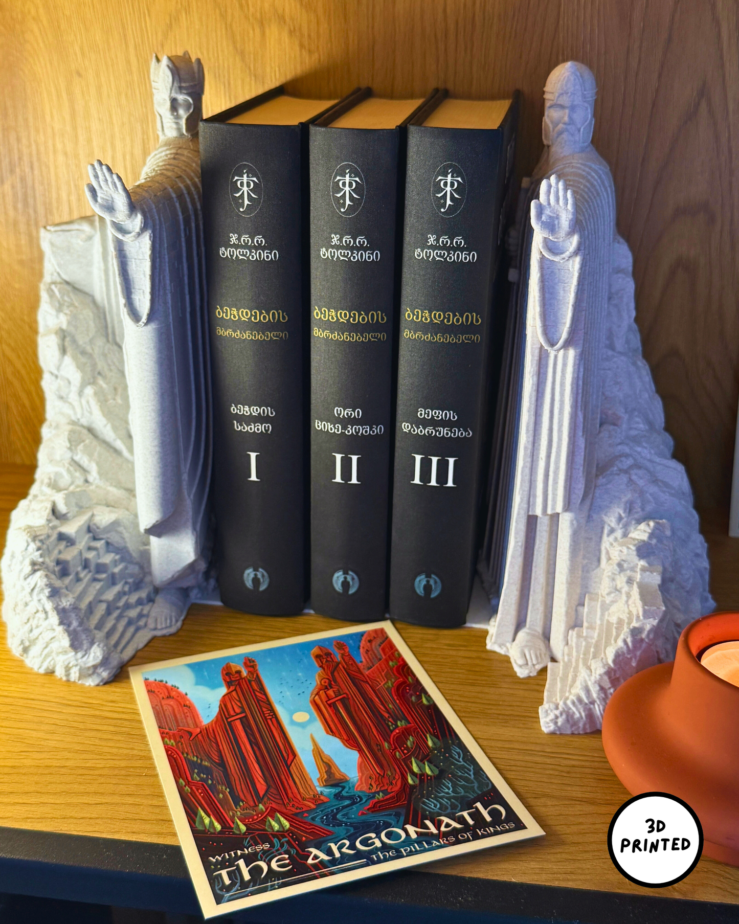 💍 3D დაბეჭდილი არგონავტები, ელენდილი და ისილდური, ბეჭდების მბრაძანებელი / 3D Printed Argonaths, Elendil and Isildur