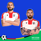 ფეხბურთის ეროვნული ნაკრები 01 სტიკერების კრებული 7ც