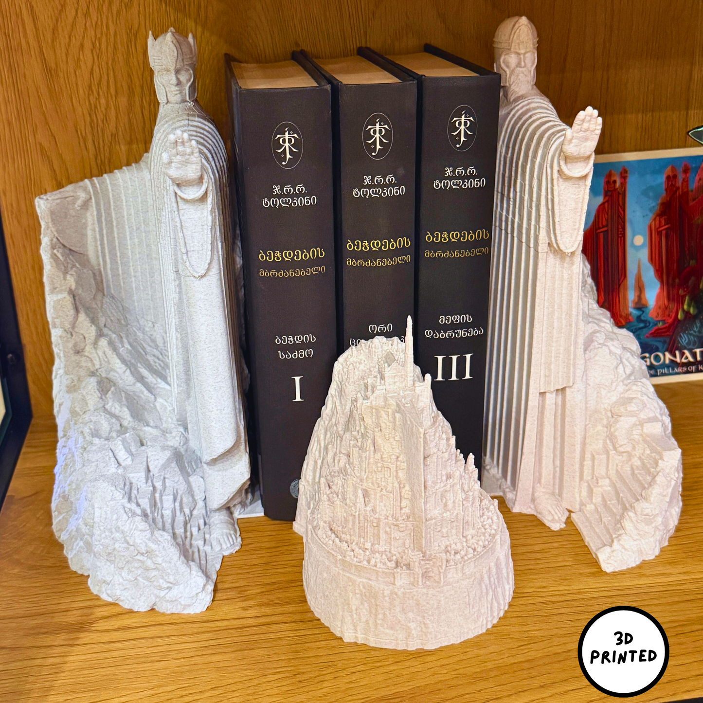 💍 3D დაბეჭდილი არგონავტები, ელენდილი და ისილდური, ბეჭდების მბრაძანებელი / 3D Printed Argonaths, Elendil and Isildur