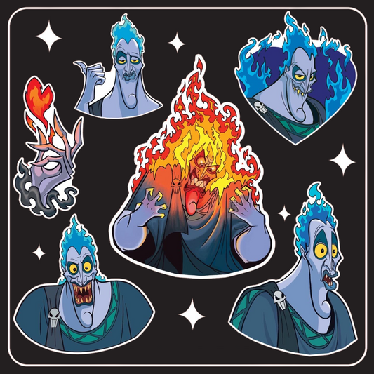 Hades სტიკერების შეკვრა 6ც