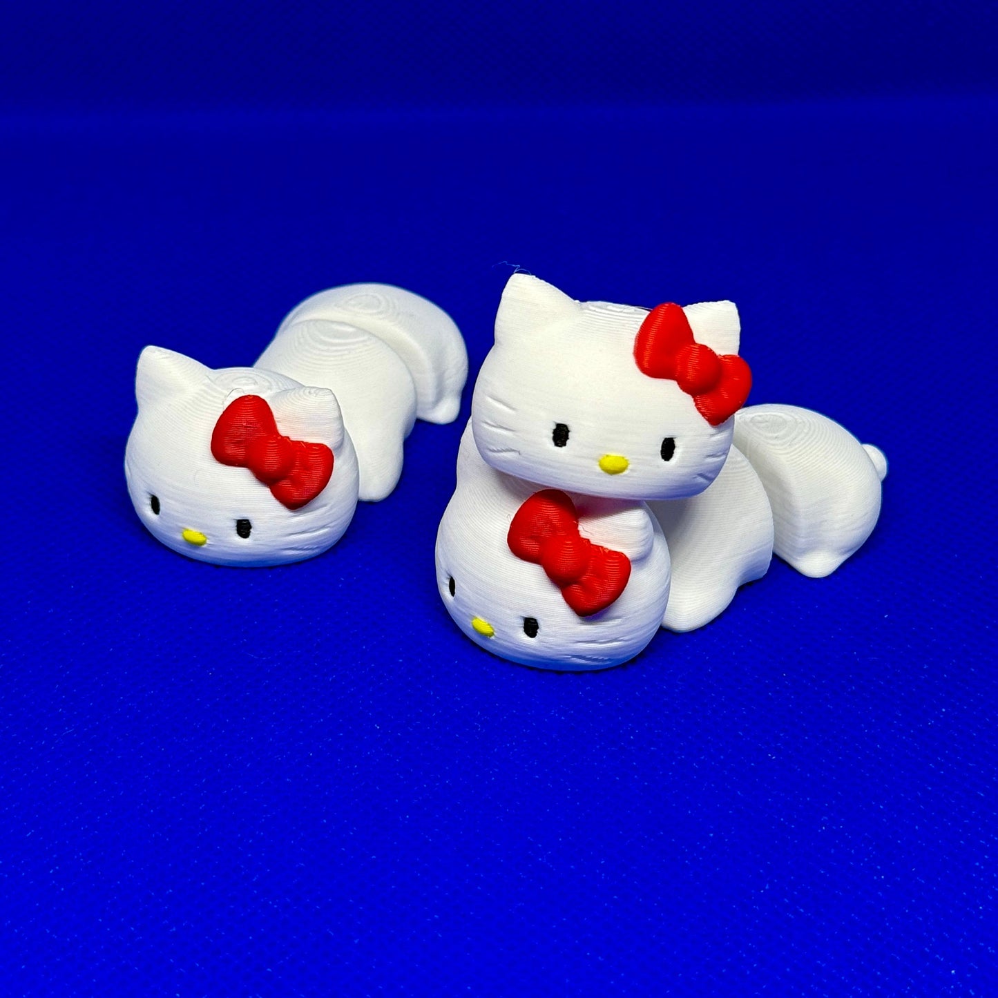 3D დაბეჭდილი ჰელოუ ქიტი ბრელოკი / 3D Printed Hello Kitty Keychain