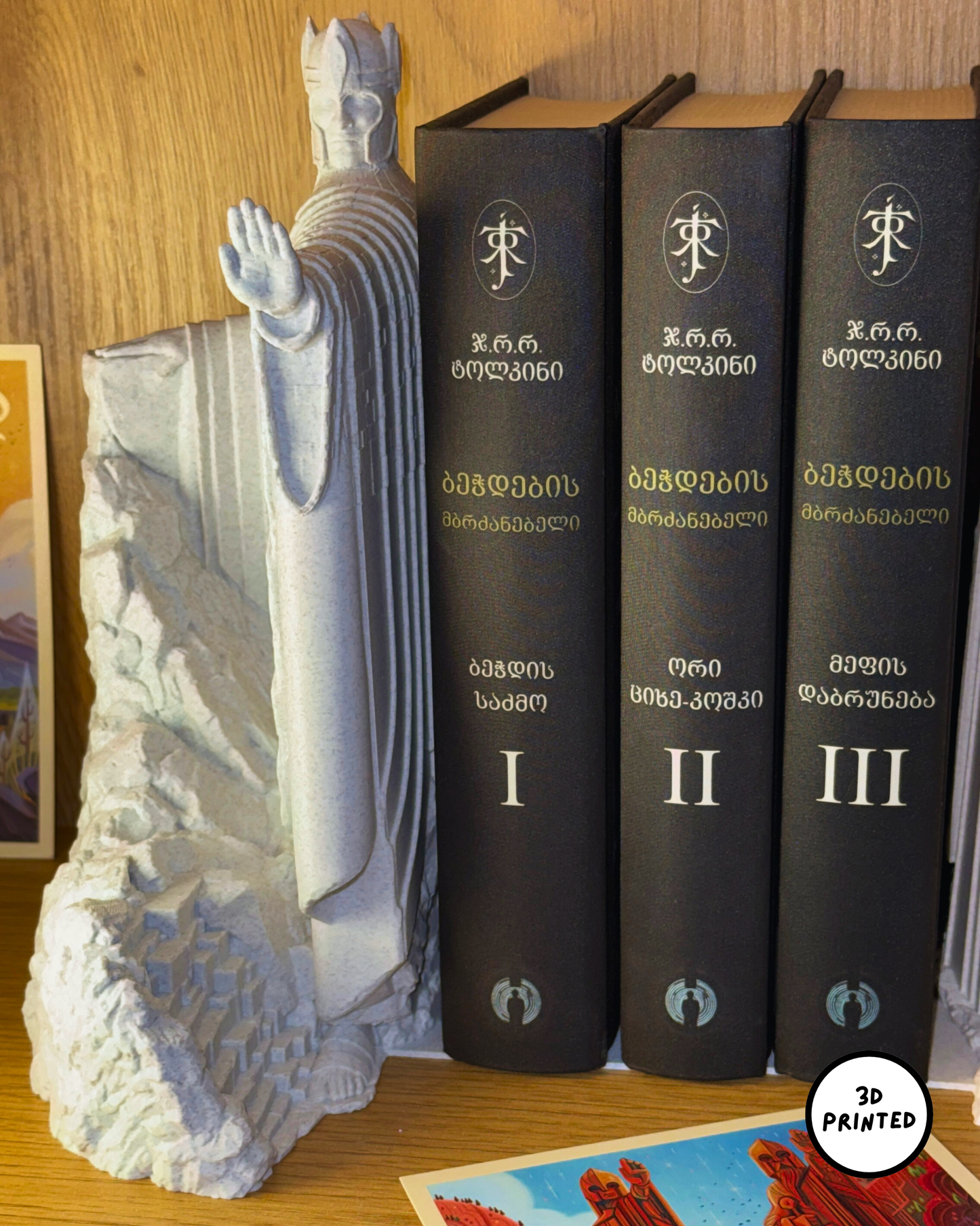 💍 3D დაბეჭდილი არგონავტები, ელენდილი და ისილდური, ბეჭდების მბრაძანებელი / 3D Printed Argonaths, Elendil and Isildur