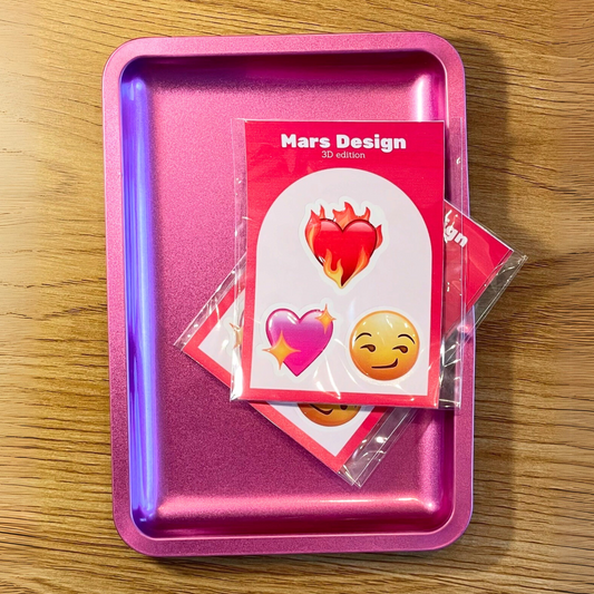3D Emoji set 02 mini sticker pack მოცულობითი სტიკერები