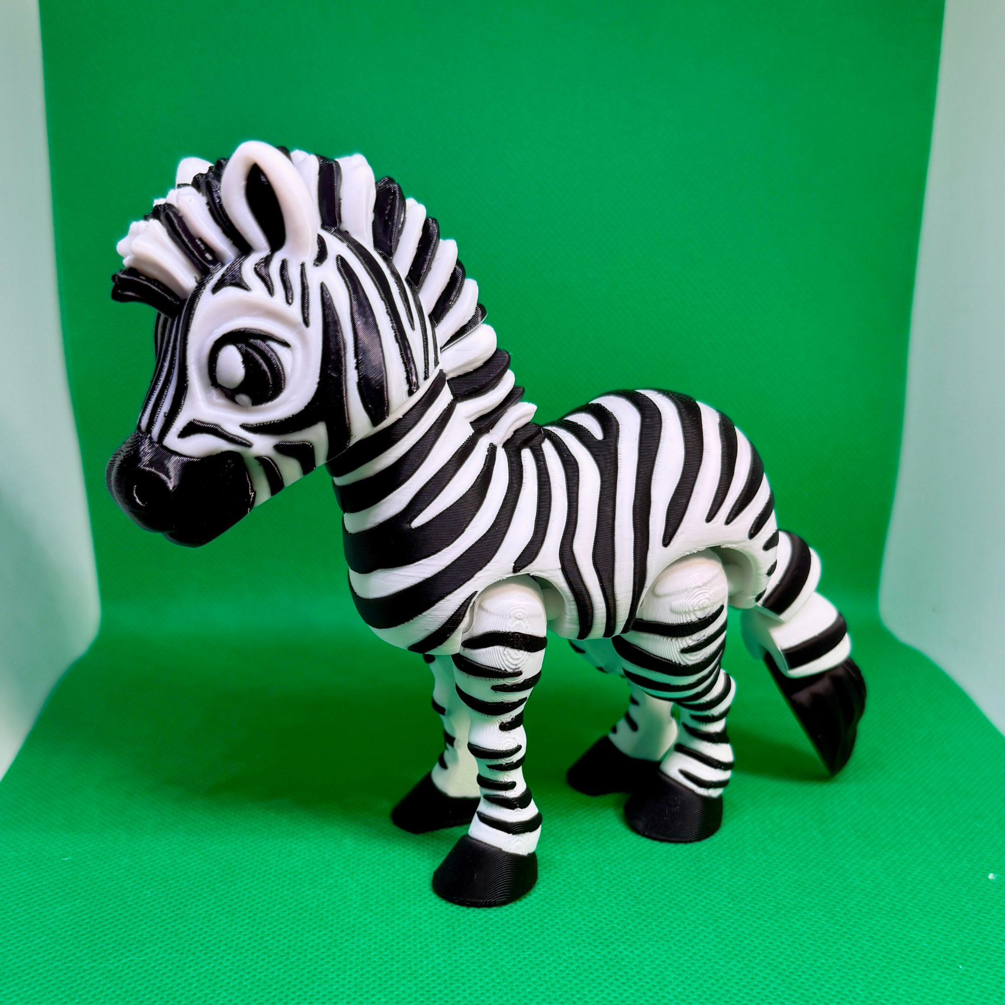 🦓 3D დაბეჭდილი ზებრა / 3D Printed Zebra