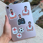 ფეხბურთის ეროვნული ნაკრები 02 სტიკერების კრებული 7ც