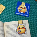 მაგნიტური სანიშნე "სახიფათო კვატი" Magnetic Bookmark "Dangerous Duck"